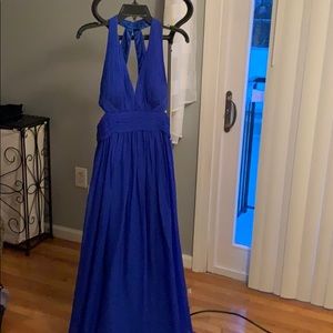 Floor Length Dress, by Aidan Mattox, Blue